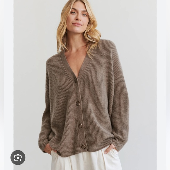 Jenni Kayne Sweaters - Jenni Kayne Brown Cardigan Sweater